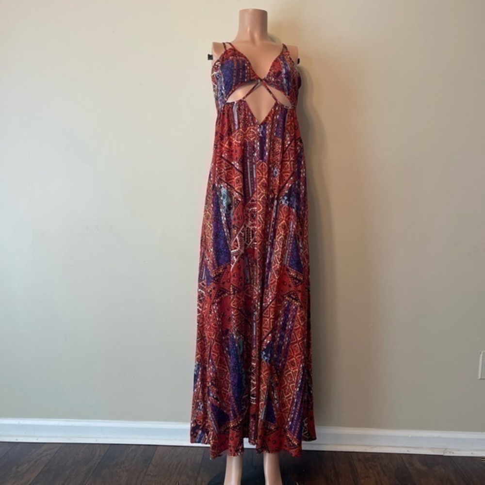 Forever 21 Noodle Strap Maxi Dress